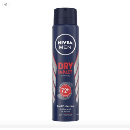 Buy the original Nivea Men Deodorant Spray  Dry Impact in Lagos Nigeria
