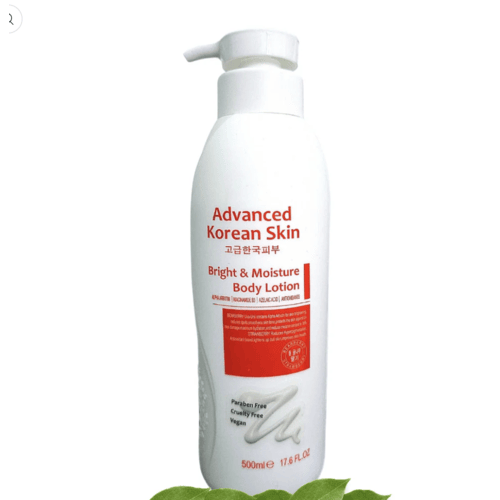 Buy the original Advanced Korean Skin Bright and Moisture Body Lotion | 500ml in Lagos Nigeria