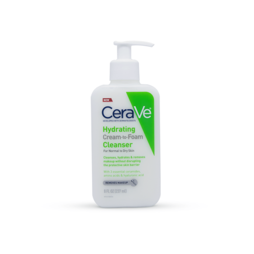 Buy the original Cerave Hydrating Cream-to-foam Cleanser 8 Oz USA in Lagos Nigeria
