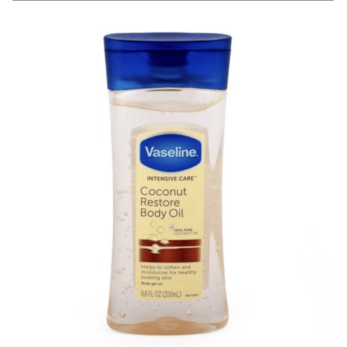 Buy the original Vaseline Coconut Restore Body Oil in Lagos Nigeria