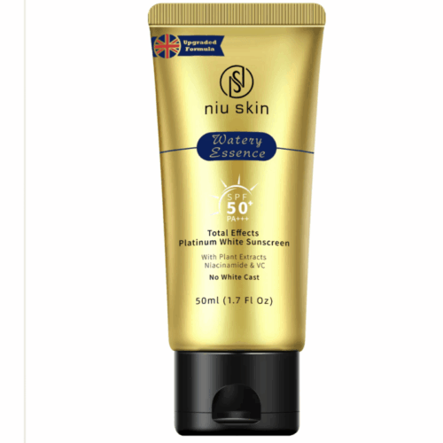 Buy the original Niu Skin Platinum Sunscreen Lotion SPF 50+ PA+++ in Lagos Nigeria