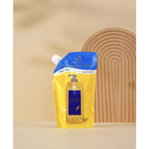 Buy the original Niu Skin Glowing Body Wash 500ml Refill Pack in Lagos Nigeria