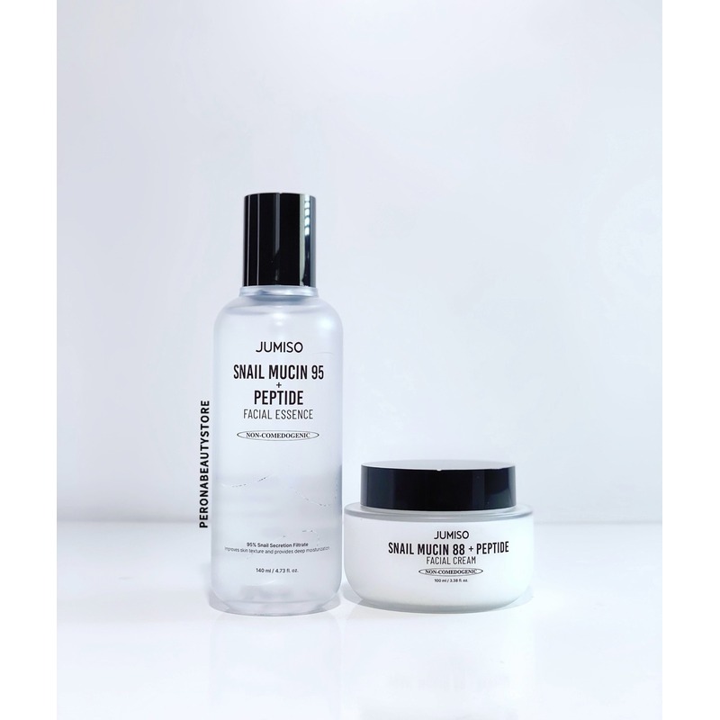 Buy the original (Combo Deal) Jumiso Snail Mucin 88 + Peptide Cream | 100ml & Jumiso Snail Mucin 95 + Peptide Essence | 140ml in Lagos Nigeria