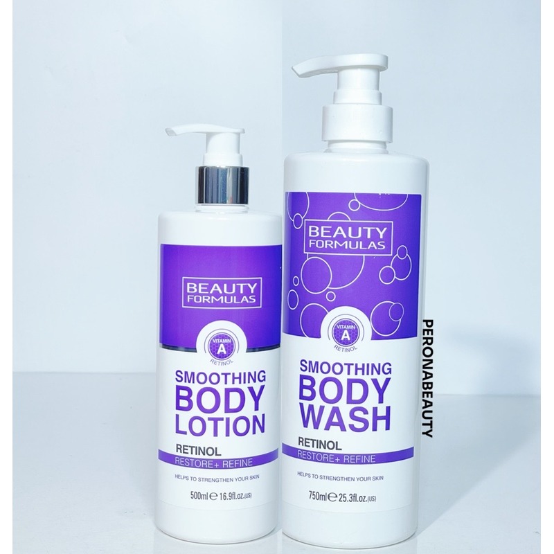Buy the original (Combo Deal) Beauty Formulas Retinol Body Wash & Beauty Formulas Retinol Body Lotion in Lagos Nigeria