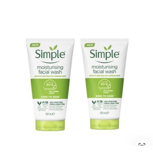 Buy the original (Combo Deal) Simple Moisturising Face Wash | 2pcs in Lagos Nigeria