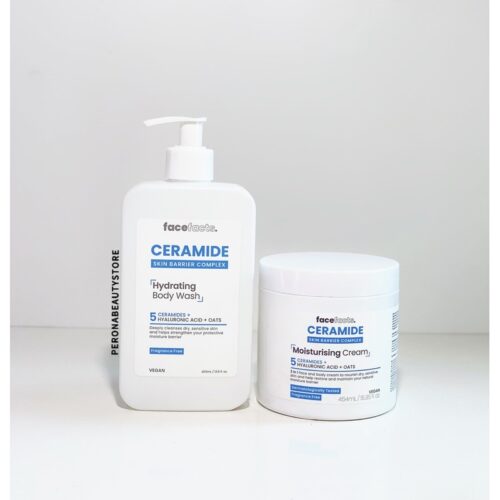 Buy the original (Combo Deal)  Face Facts ceramide Hydrating Body Wash & Face Facts ceramide Moisturising Body Cream | 454ml in Lagos Nigeria