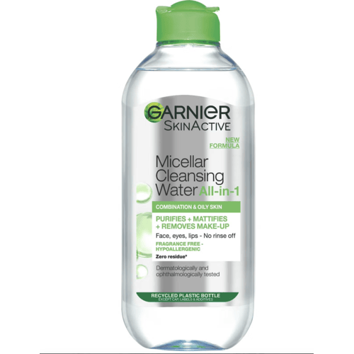 Buy the original Garnier Micellar Water for Combination Skin 400ml in Lagos Nigeria