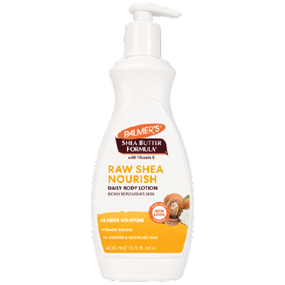 Buy the original Palmers Shea Formula Raw Shea Body Lotion 400ml in Lagos Nigeria
