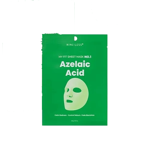 Buy the original Nineless My Fit Sheet Mask No.1 Azelaic Acid in Lagos Nigeria