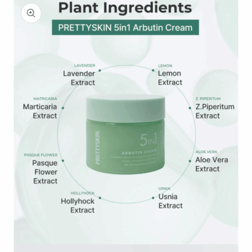 Buy the original PrettySkin 5 in 1 Arbutin Cream in Lagos Nigeria