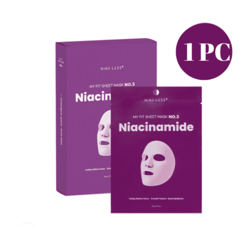 Buy the original Nineless My Fit Sheet Mask No.3 Niacinamide in Lagos Nigeria