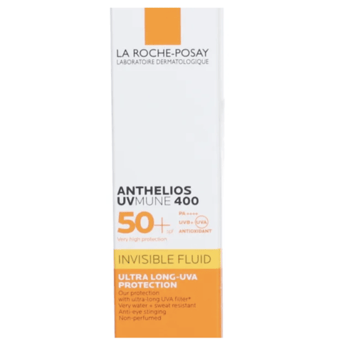 Buy the original La Roche Posay Anthelios Uvmune 400 Invisible Fluid SPF50+ 15ml in Lagos Nigeria