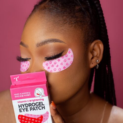 Buy the original T Natural Care Hydrogel Vitamin C brightening Eye Patches | 1 Pair in Lagos Nigeria
