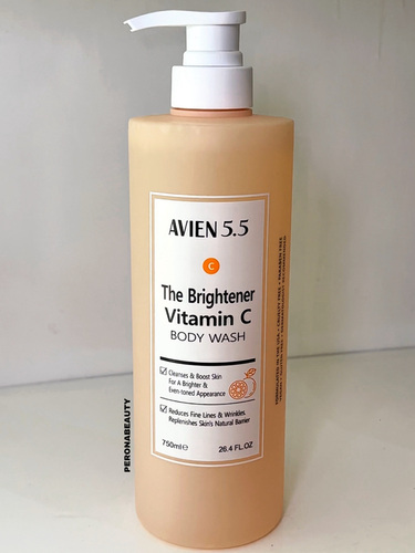 Buy the original Avien 5.5 The Brightener Vitamin C Body Wash  750ml in Lagos Nigeria