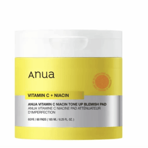 Buy the original Anua Vitamin C +  Niacin Tone Up Blemish Pad 60 Pads in Lagos Nigeria