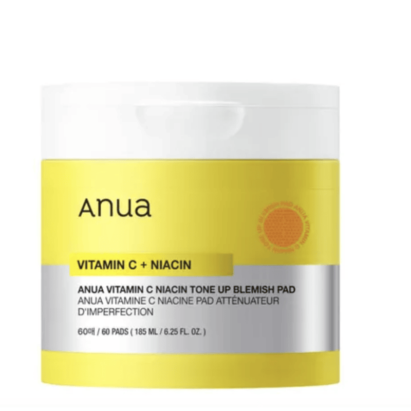 Buy the original Anua Vitamin C + Niacin Tone Up Blemish Pad 60 Pads in Lagos Nigeria