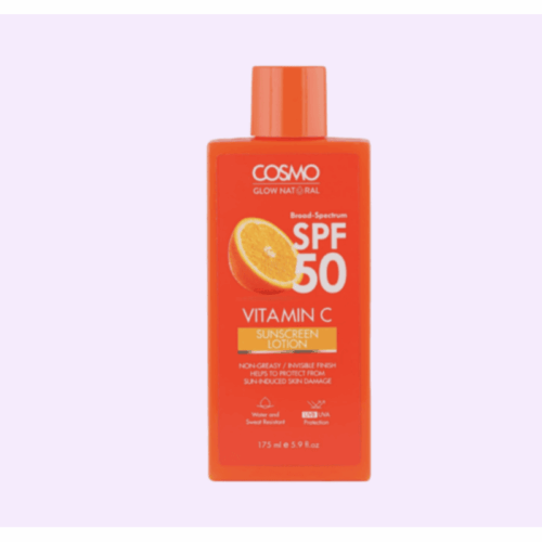 Buy the original Cosmo Vitamin C Sunscreen Lotion 175ml in Lagos Nigeria