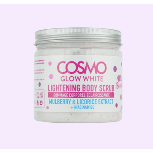 Buy the original Cosmo Glow White Lightening Body Scrub in Lagos Nigeria