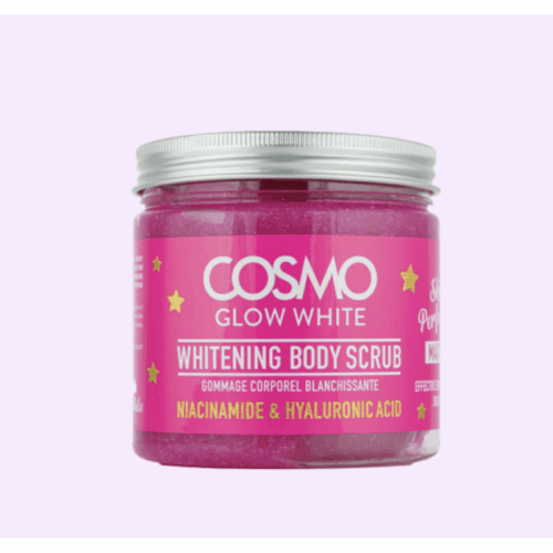 Buy the original Cosmo Glow White Whitening Body Scrub in Lagos Nigeria
