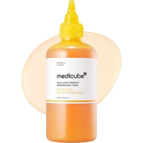 Buy the original Medicube Kojic Acid Turmeric Resurfacing Toner | 250ml in Lagos Nigeria