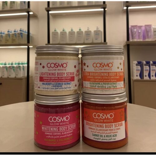 Buy the original (Combo Deal) Cosmo Body Scrub- Lightening, Brightening, Extra Brightening, Whitening in Lagos Nigeria