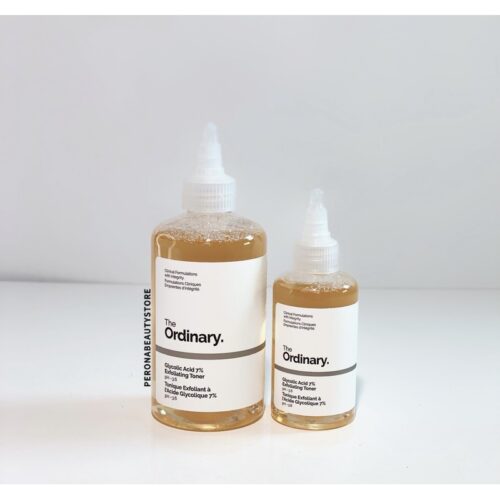 Buy the original (Combo Deal) The Ordinary Glycolic Acid 7% Exfoliating Toner 240ml & 100ml in Lagos Nigeria