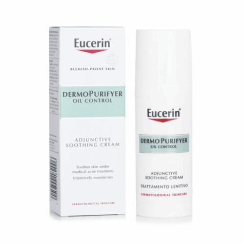 Buy the original Eucerin Dermo Purifyer Oil Control Adjunctive Soothing cream 50ml in Lagos Nigeria