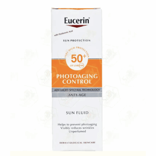 Buy the original Eucerin Photoaging Control SPF 50+ Sun Fluid 50ml in Lagos Nigeria