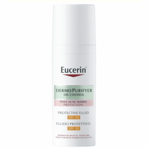 Buy the original Eucerin Dermo Purifyer Oil Control Protective Fluid SPF 30 50ml in Lagos Nigeria