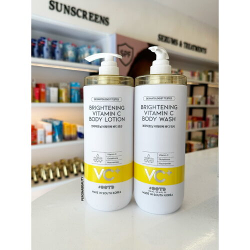 Buy the original (Combo Deal) OOTD Brightening Vitamin C Body Lotion & Vitamin C Body Wash in Lagos Nigeria