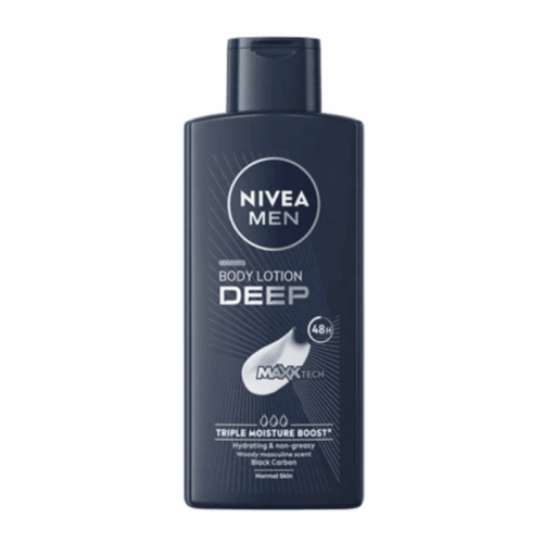 Buy the original Nivea Men Deep Body Lotion for Men 400ml in Lagos Nigeria