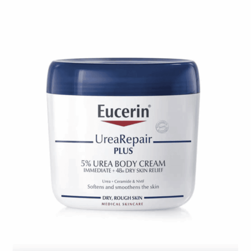 Buy the original Eucerin UreaRepair Plus 5% Urea Body Cream for dry skin 450ml in Lagos Nigeria