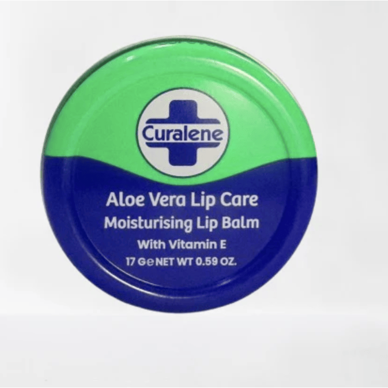 Buy the original Curalene Aloe Vera Lip Balm Tin in Lagos Nigeria