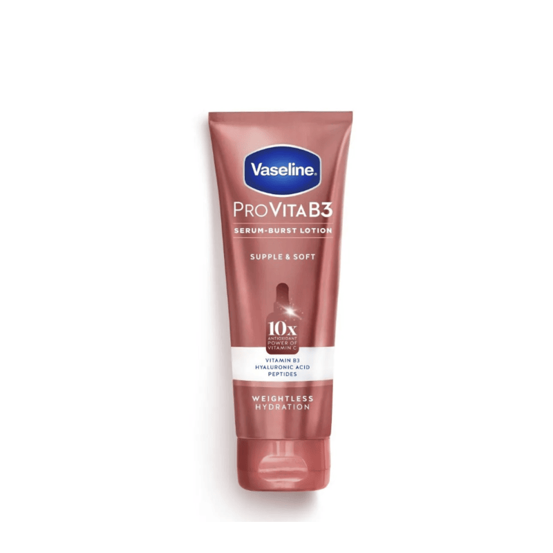 Buy the original Vaseline Pro VitaB3 Supple & Soft Serum Burst Lotion with Niacinamide, Hyaluronic Acid and Peptides 7.5 fl oz in Lagos Nigeria
