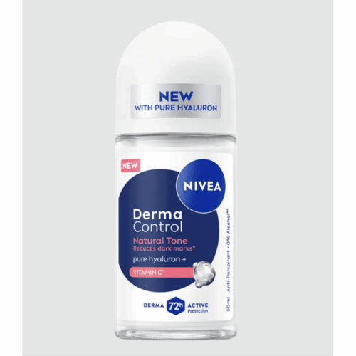 Buy the original Nivea Derma Control Natural Tone Roll On 50ml in Lagos Nigeria