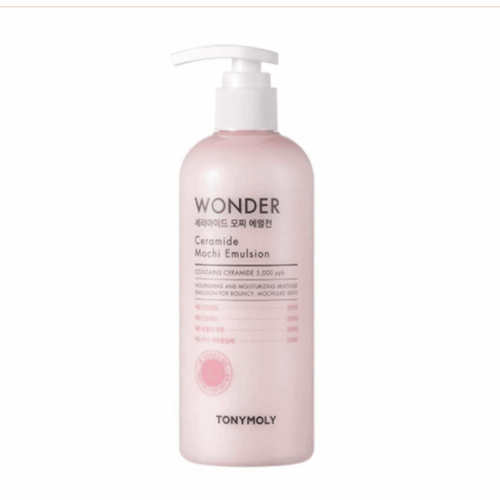 Buy the original Tonymoly Wonder Ceramide Mochi Emulsion 300ml in Lagos Nigeria