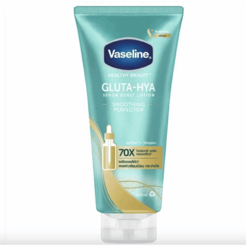 Buy the original Vaseline Healthy Bright Gluta-Hya Serum Burst Lotion Smoothing Perfector 300ml in Lagos Nigeria