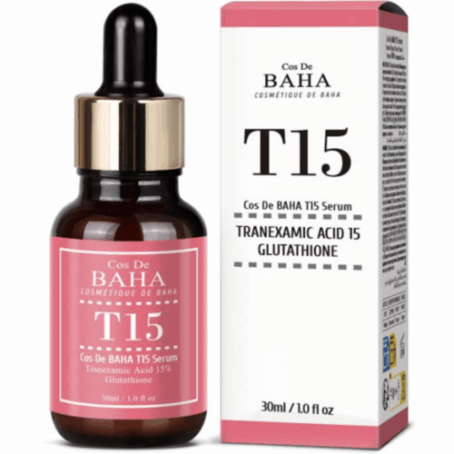 Buy the original Cos De BAHA Tranexamic Acid 15% Glutathione Serum 30ml in Lagos Nigeria