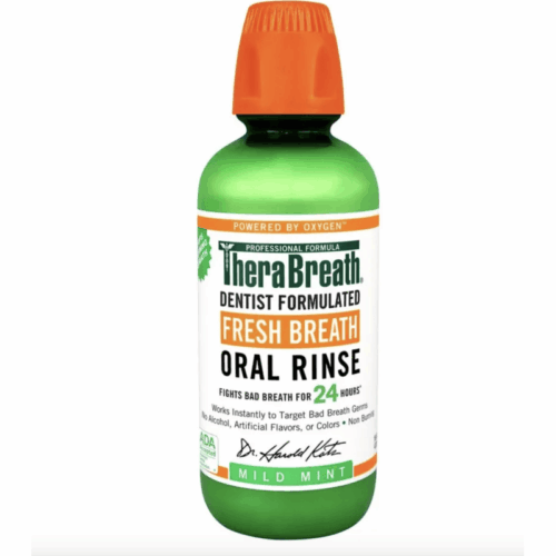 Buy the original TheraBreath Whitening Fresh Breath Oral Rinse Mild Mint 473ml in Lagos Nigeria