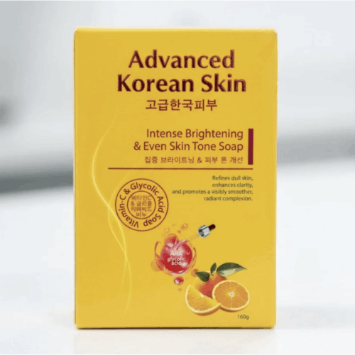 Buy the original Advanced Korean Skin Intense Brightening & Even Skin Tone Soap in Lagos Nigeria