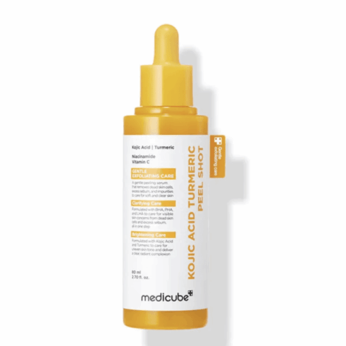 Buy the original Medicube Kojic Acid Turmeric Peel Shot 80ml in Lagos Nigeria