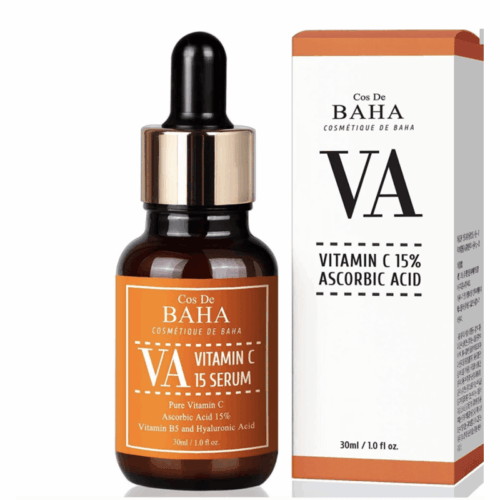 Buy the original Cos De Baha Vitamin C Facial Serum with L-Ascorbic Acid 15% + Vitamin B5 in Lagos Nigeria