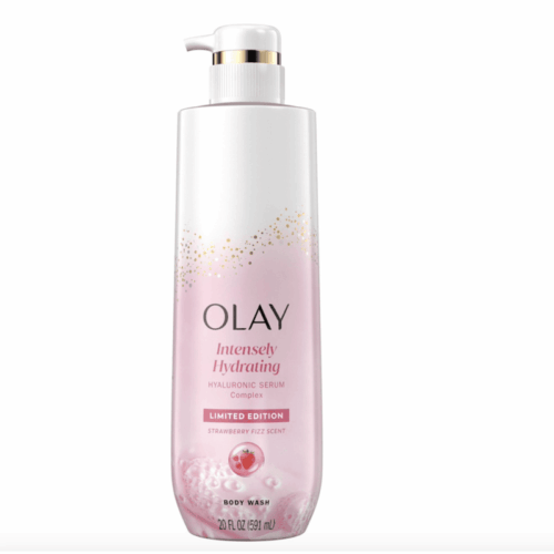 Buy the original Olay Intensely Hydrating Hyaluronic Serum Complex (Strawberry Fizz Scent) Body Wash in Lagos Nigeria