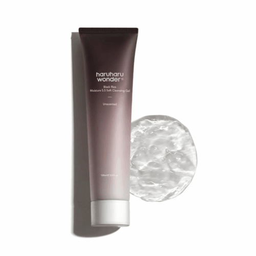 Buy the original Haruharu Wonder Black Rice Moisture 5.5 Soft Cleansing Gel Face Wash 100ml in Lagos Nigeria