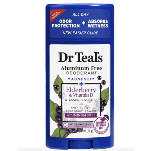 Buy the original Dr Teals Aluminum Free Deodorant Elderberry & Vitamin D in Lagos Nigeria
