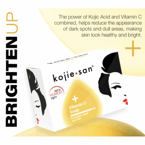 Buy the original Kojie San + Vitamin C Bar Soap 100g in Lagos Nigeria
