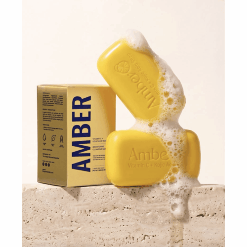 Buy the original Amber Vitamin C and Kojic Acid Brightening Cleansing Bar Soap (2 Bars of 90g Each) in Lagos Nigeria