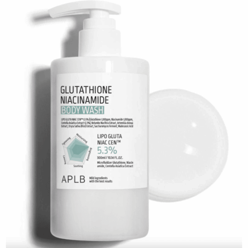Buy the original APLB Glutathione Niacinamide Body Wash | 300ml in Lagos Nigeria