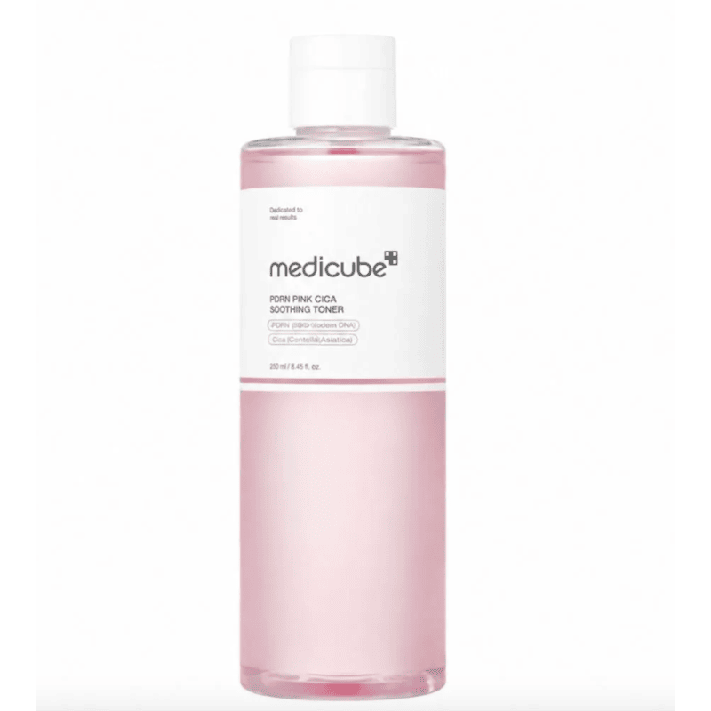 Buy the original Medicube PDRN Pink CICA Soothing Toner 250ml in Lagos Nigeria